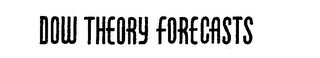DOW THEORY FORECASTS logo