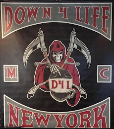 DOWN 4 LIFE MC NEW YORK logo
