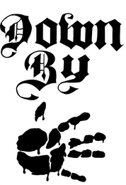 DOWN BY logo