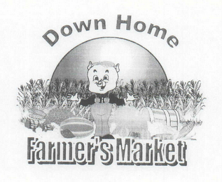 DOWN HOME FARMER'S MARKET logo