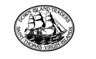 DOWN ISLAND TRADERS SAINT THOMAS VIRGINISLANDS TROPICAL DELICACIES logo