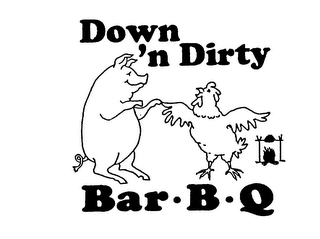 DOWN 'N DIRTY BBQ logo