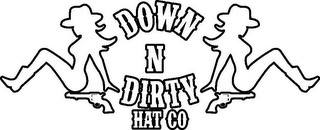 DOWN N DIRTY HAT CO logo