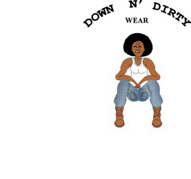 DOWN N' DIRTY WEAR logo