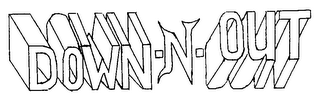 DOWN-N-OUT logo