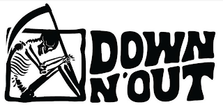 DOWN N' OUT logo