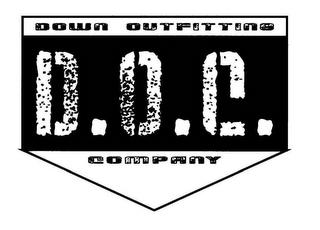 DOWN OUTFITTING D.O.C. COMPANY logo