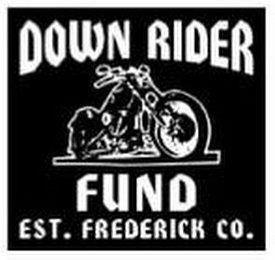 DOWN RIDER FUND EST. FREDERICK CO. logo