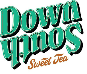 DOWN SOUTH SWEET TEA logo