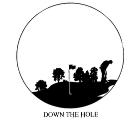 DOWN THE HOLE logo