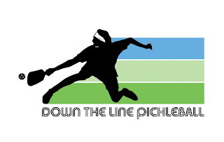 DOWN THE LINE PICKLEBALL logo