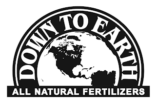 DOWN TO EARTH ALL NATURAL FERTILIZERS logo