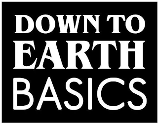 DOWN TO EARTH BASICS logo