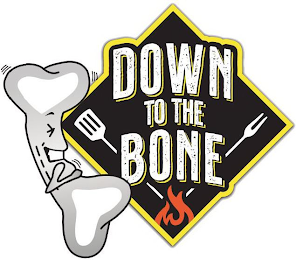 DOWN TO THE BONE logo