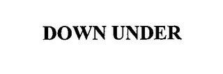 DOWN UNDER logo