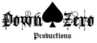 DOWN ZERO PRODUCTIONS logo