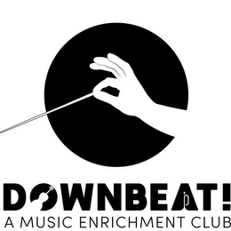 DOWNBEAT! A MUSIC ENRICHMENT CLUB logo