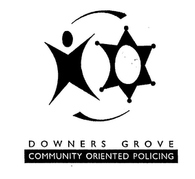 DOWNERS GROVE COMMUNITY ORIENTED POLICING logo