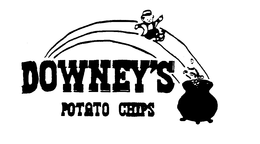 DOWNEY'S POTATO CHIPS logo