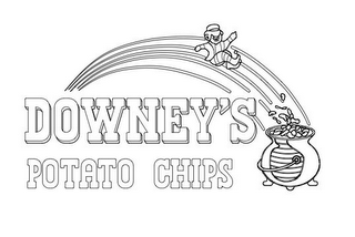 DOWNEY'S POTATO CHIPS logo