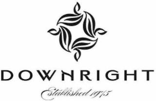 DOWNRIGHT ESTABLISHED 1975 logo