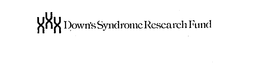 DOWN'S SYNDROME RESEARCH FUND logo