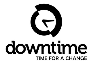 DOWNTIME TIME FOR A CHANGE logo