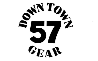 DOWNTOWN 57 GEAR logo