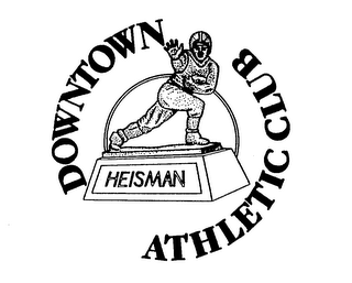DOWNTOWN ATHLETIC CLUB HEISMAN logo
