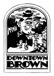 DOWNTOWN BROWN logo