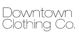 DOWNTOWN CLOTHING CO. logo