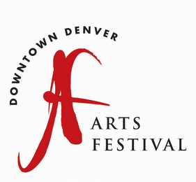 DOWNTOWN DENVER A ARTS FESTIVAL logo