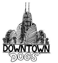 DOWNTOWN DOGS logo