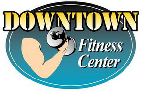 DOWNTOWN FITNESS CENTER logo