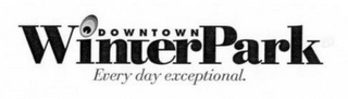 DOWNTOWN WINTERPARK EVERY DAY EXCEPTIONAL. logo