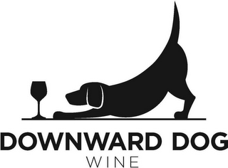 DOWNWARD DOG WINE logo