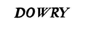 DOWRY logo