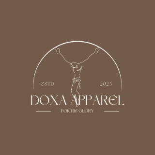 DOXA APPAREL FOR HIS GLORY ESTD 2025 logo