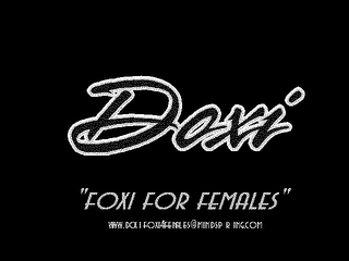 DOXI "FOXI FOR FEMALES" logo