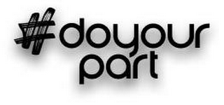 #DOYOUR PART logo