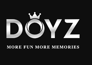 DOYZ MORE FUN MORE MEMORIES logo