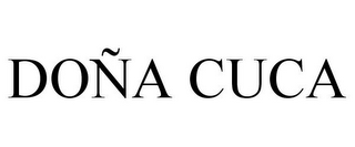 DOÑA CUCA logo