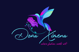 DOÑA XIMENA WHERE FASHION MEETS ART logo