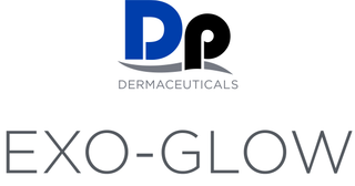DP DERMACEUTICALS EXO-GLOW logo