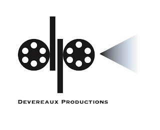 DP DEVEREAUX PRODUCTIONS logo
