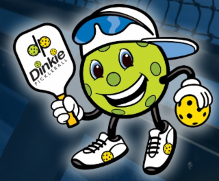 DP DINKIE PICKLEBALL logo