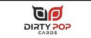 DP DIRTY POP CARDS logo