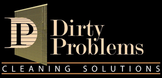 DP DIRTY PROBLEMS CLEANING SOLUTIONS logo