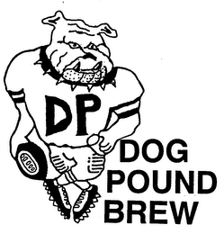 DP DOG POUND BREW logo