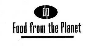 DP FOOD FROM THE PLANET logo